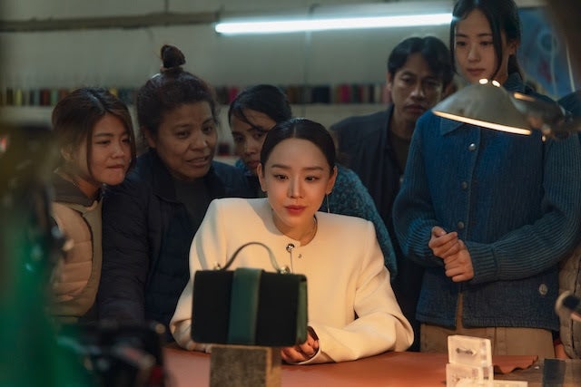 Shin Hye-sun as Sarah Kim in The Art of Sarah. Source: Kim Eun jeong/Netflix