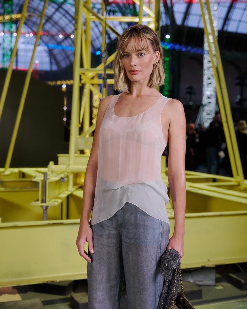 Margot Robbie attends the Chanel Fall 2026 show. Source: Getty