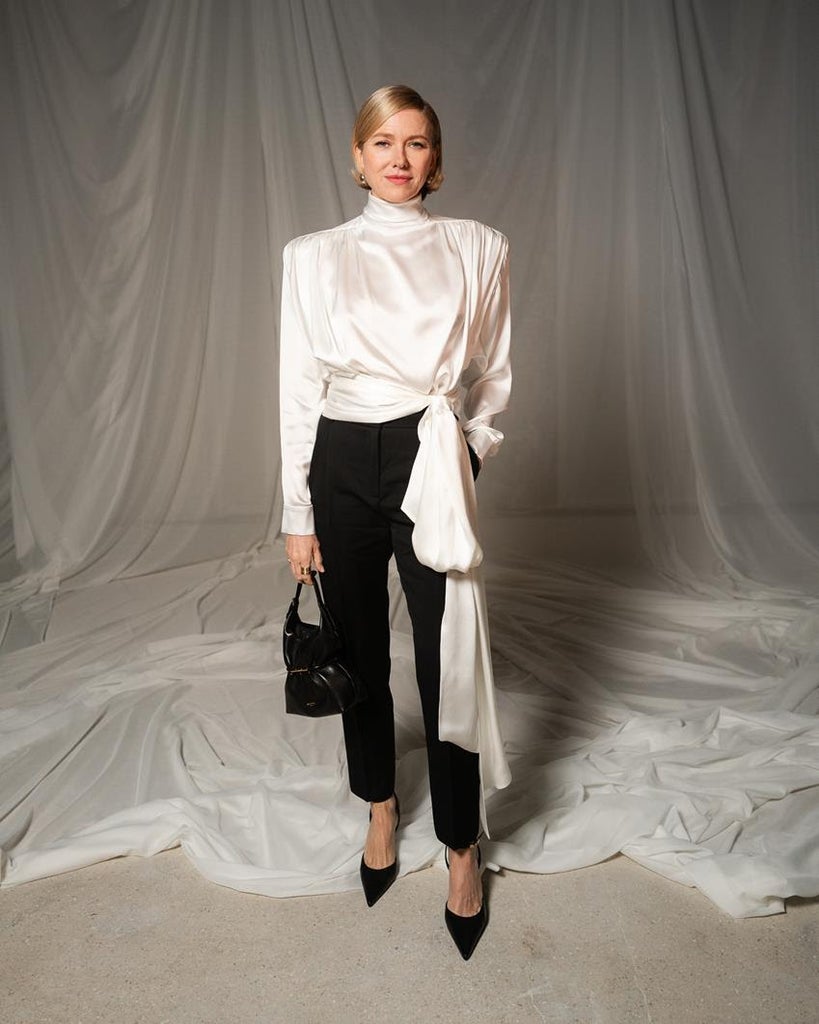 Naomi Watts attends the Balmain Womenswear Fall/Winter 2026-2027. Source: Balmain