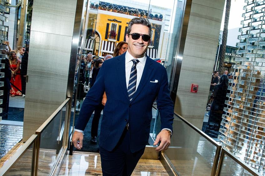 Jon Hamm. Source: Armani/ BFA Sabrina Steck
