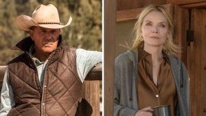 Kevin Costner in "Yellowstone" and Michelle Pfeiffer in "The Madison" (Paramount)