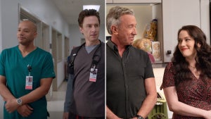 "Scrubs" and "Shifting Gears" (Credit: ABC)