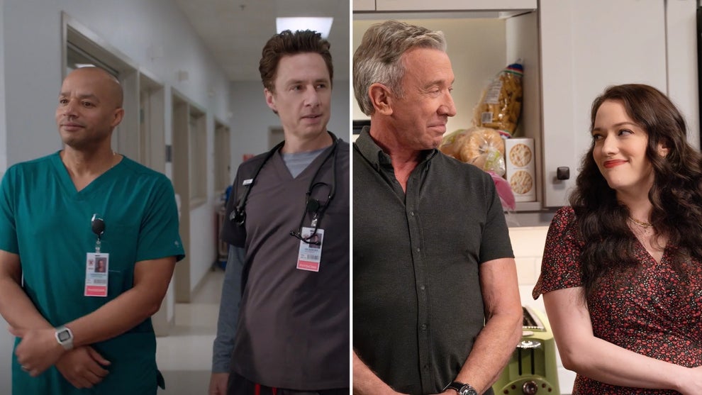"Scrubs" and "Shifting Gears" (Credit: ABC)
