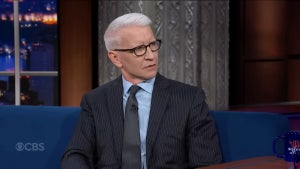 Anderson Cooper appears as a guest on the April 16, 2026 edition of "The Late Show with Stephen Colbert" (CBS)