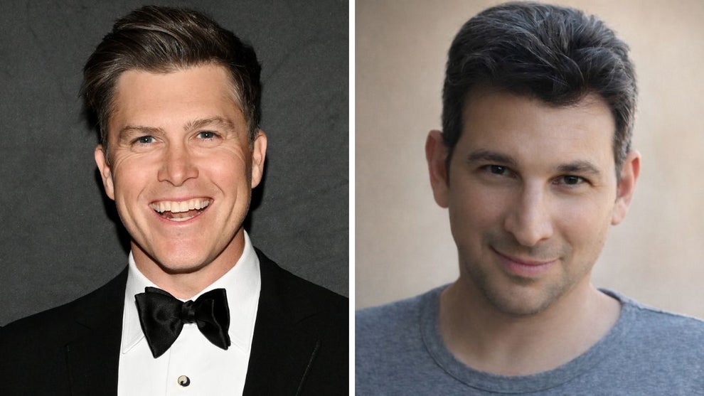 Colin Jost, Alex Barnow (Credit: Getty Images, NBC)