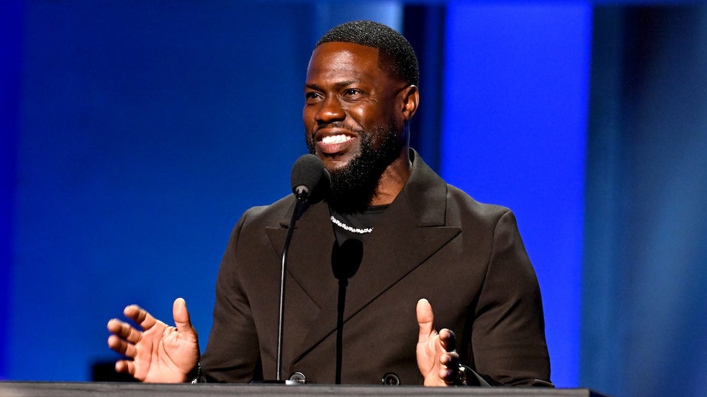 Kevin Hart speaks onstage at the 51st AFI Life Achievement Award: A Tribute To Eddie Murphy (Credit: Michael Kovac/Getty Images for AFI)