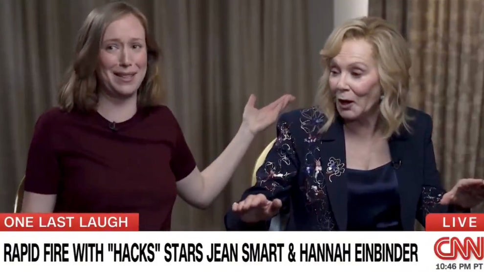 Hannah Einbinder and Jean Smart (Credit: CNN)