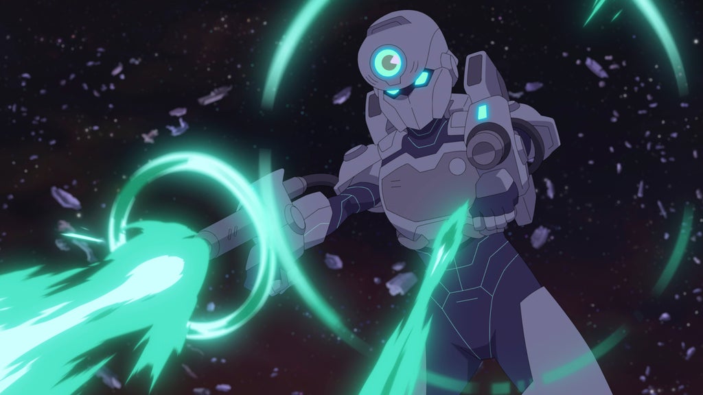 Tech Jacket (Zoey Deutch, LeVar Burton) in "Invincible" Season 4 (Prime Video)