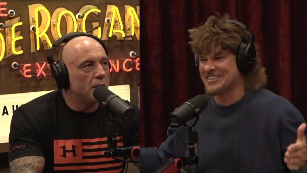Joe Rogan and Theo Von on "The Joe Rogan Experience" (YouTube)