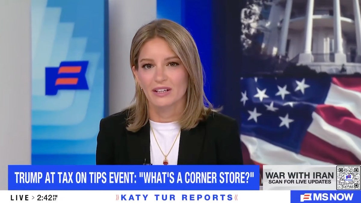 Katy Tur Says Trump’s ‘Corner Store’ Snafu Could Go Deeper Than We Think: ‘A Loss of Memory, Perhaps?’ | Video