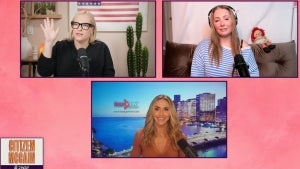 Lara Trump joins hosts Meghan McCain and Miranda Wilkins on their "Citizen McCain" podcast. (YouTube)