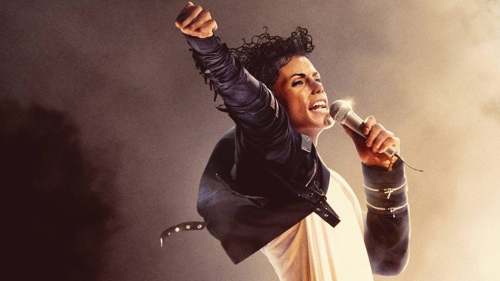Jaafar Jackson as Michael Jackson in "Michael" (Lionsgate)