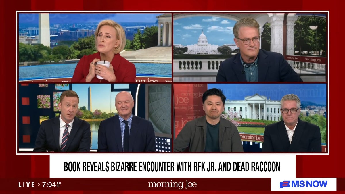 ‘Morning Joe’ Crew Disgusted by RFK Jr.’s Raccoon Incident: ‘Deeply Unwell’ | Video