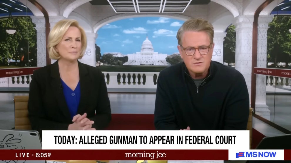 Mika Brzezinski and Joe Scarborough co-host the April 27, 2026 edition of "Morning Joe" (MS NOW)
