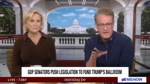 Mika Brzezinski and Joe Scarborough co-host the April 28, 2026 edition of "Morning Joe" (MS NOW)