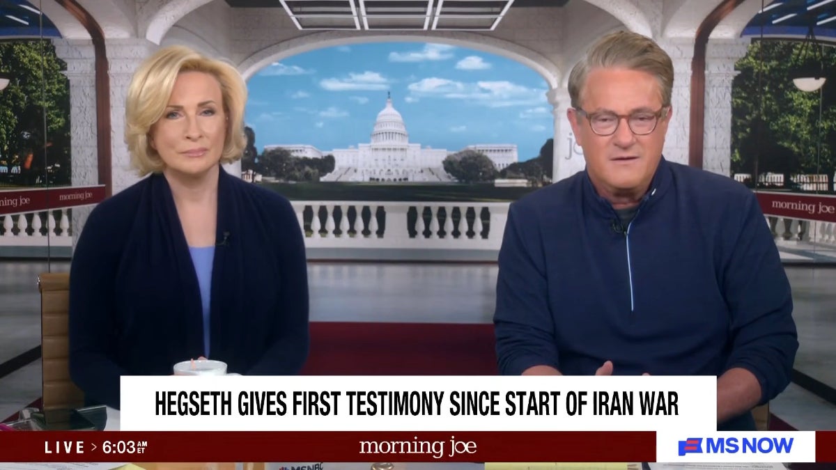 ‘Morning Joe’ Torches Pete Hegseth’s ‘Immature’ Remarks at Iran Hearing: ‘Little Punk’ | Video