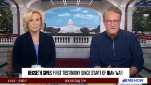 Mika Brzezinski and Joe Scarborough co-host the April 30, 2026 edition of "Morning Joe" (MS NOW)