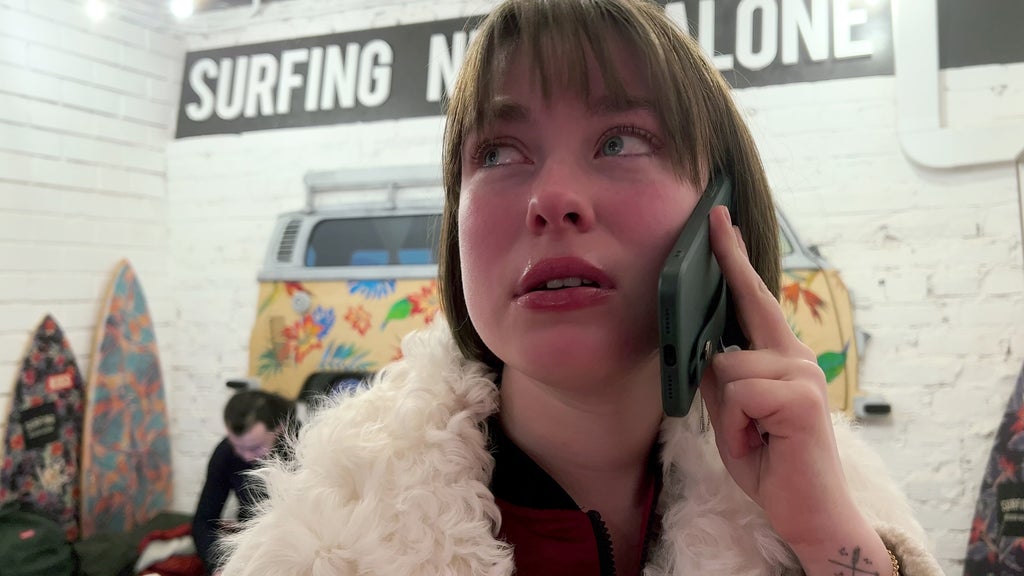 Ksenia Mironova in "My Undesirable Friends" (Courtesy of Mubi)