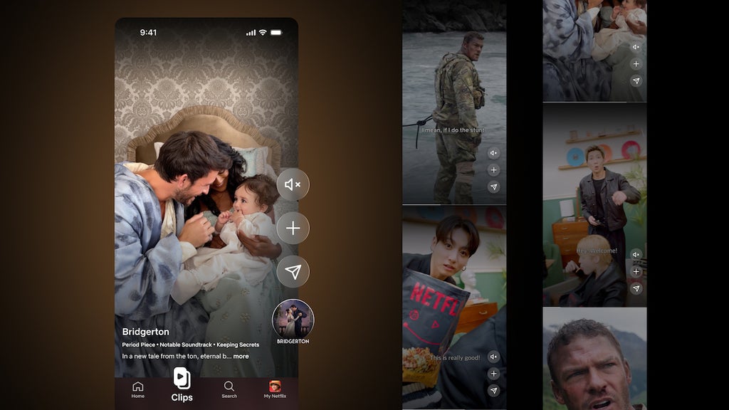 Netflix Clips Feed