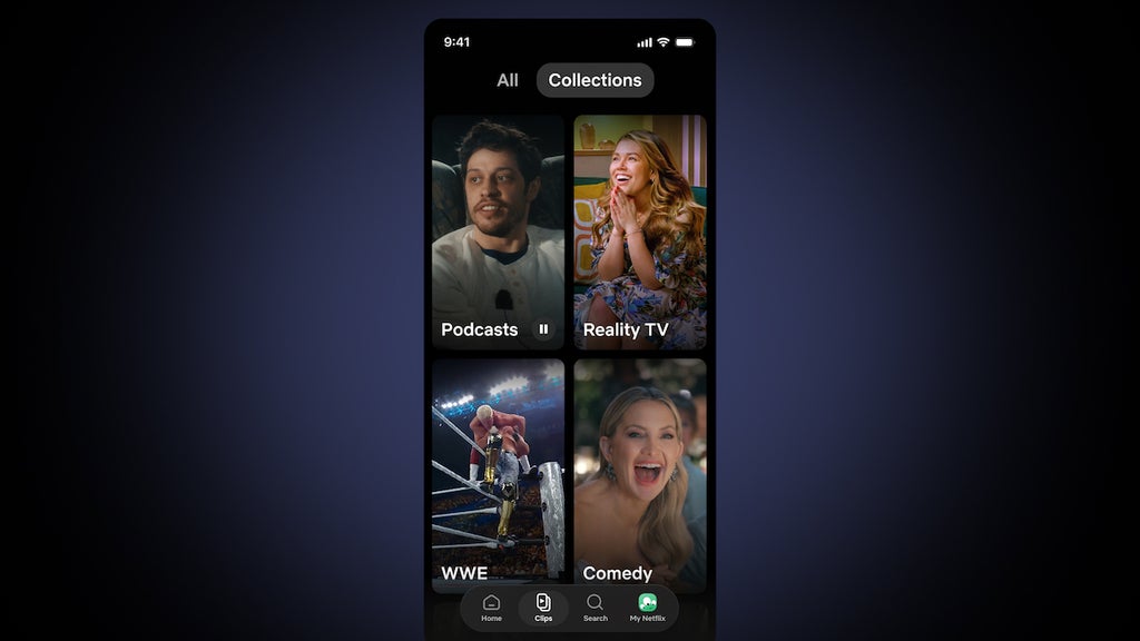 Netflix Clips Themed Collections