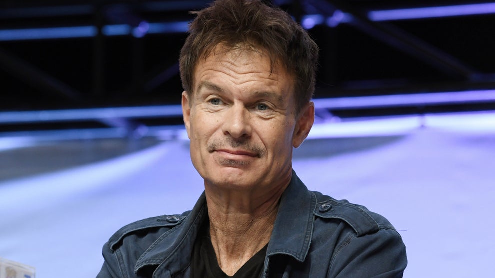 Patrick Muldoon attends the "Starship Troopers" cast panel during 2025 Los Angeles Comic Con at Los Angeles Convention Center on September 28, 2025 in Los Angeles, California. (Chelsea Guglielmino/Getty Images)