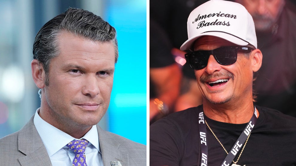 Pete Hegseth and Kid Rock (Getty Images)