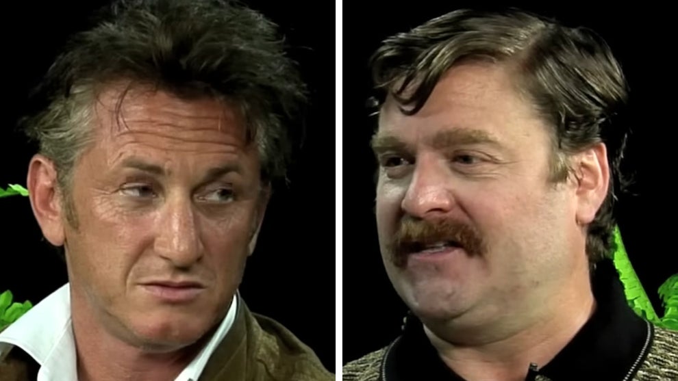 Sean Penn and Zach Galifianakis