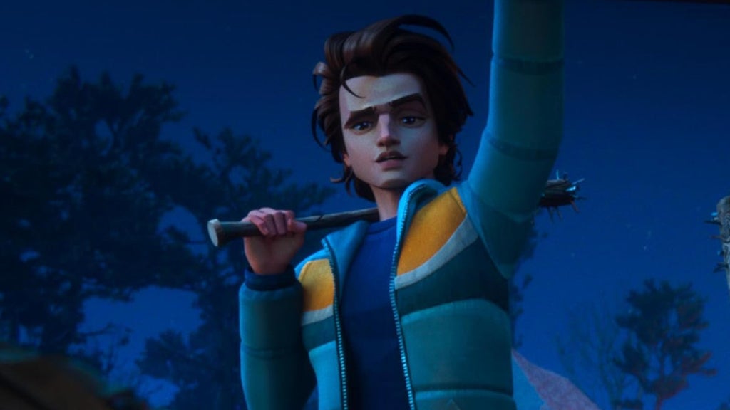 Steve from "Stranger Things: Tales from '85" (Credit: Netflix)