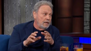 Billy Crystal appears as a guest on the April 14, 2026 edition of "The Late Show with Stephen Colbert" (CBS)