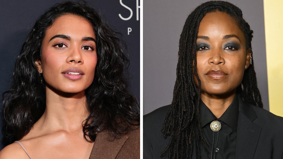 "The Pitt" actresses Supriya Ganesh and Ayesha Harris (Getty Images)