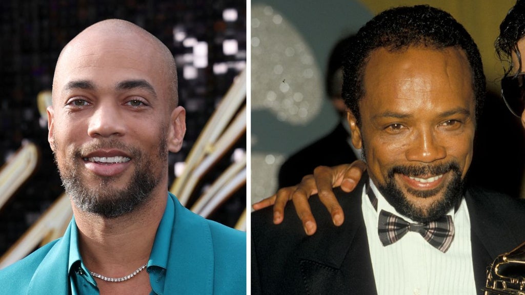 Kendrick Sampson and Quincy Jones (Getty Images)