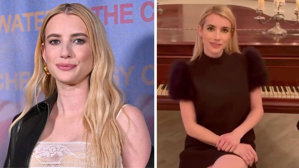 Emma Roberts, Emma Roberts in "American Horror Story" Teaser(Getty Images, Instagram)