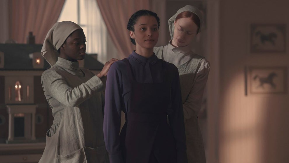Chase Infiniti as Agnes in "The Testaments" (Hulu)