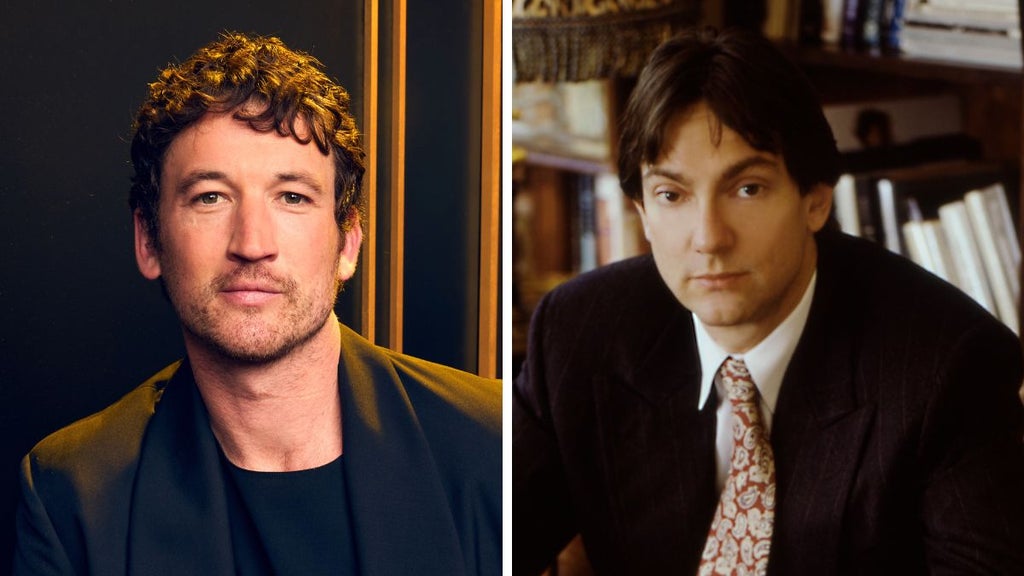 Miles Teller and John Branca (Getty Images)