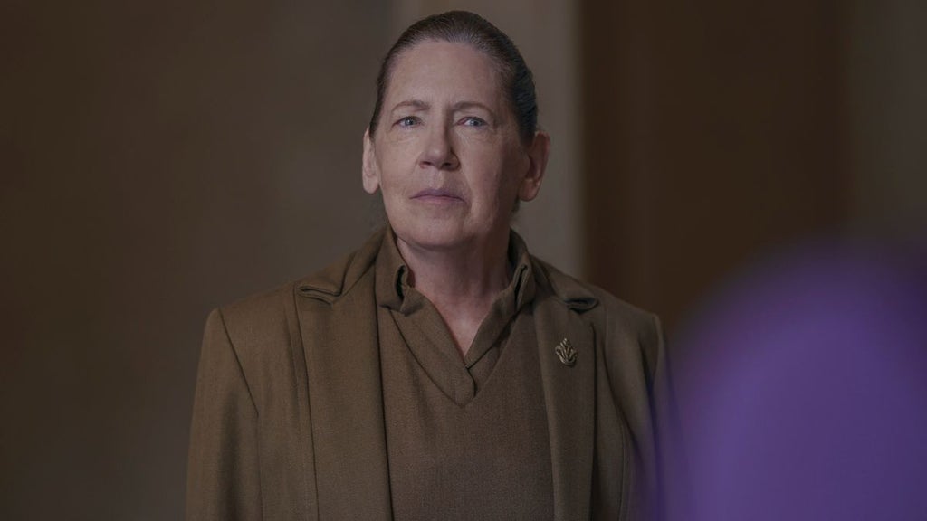 Ann Dowd as Aunt Lydia in Season 1 of "The Testaments" (Hulu)