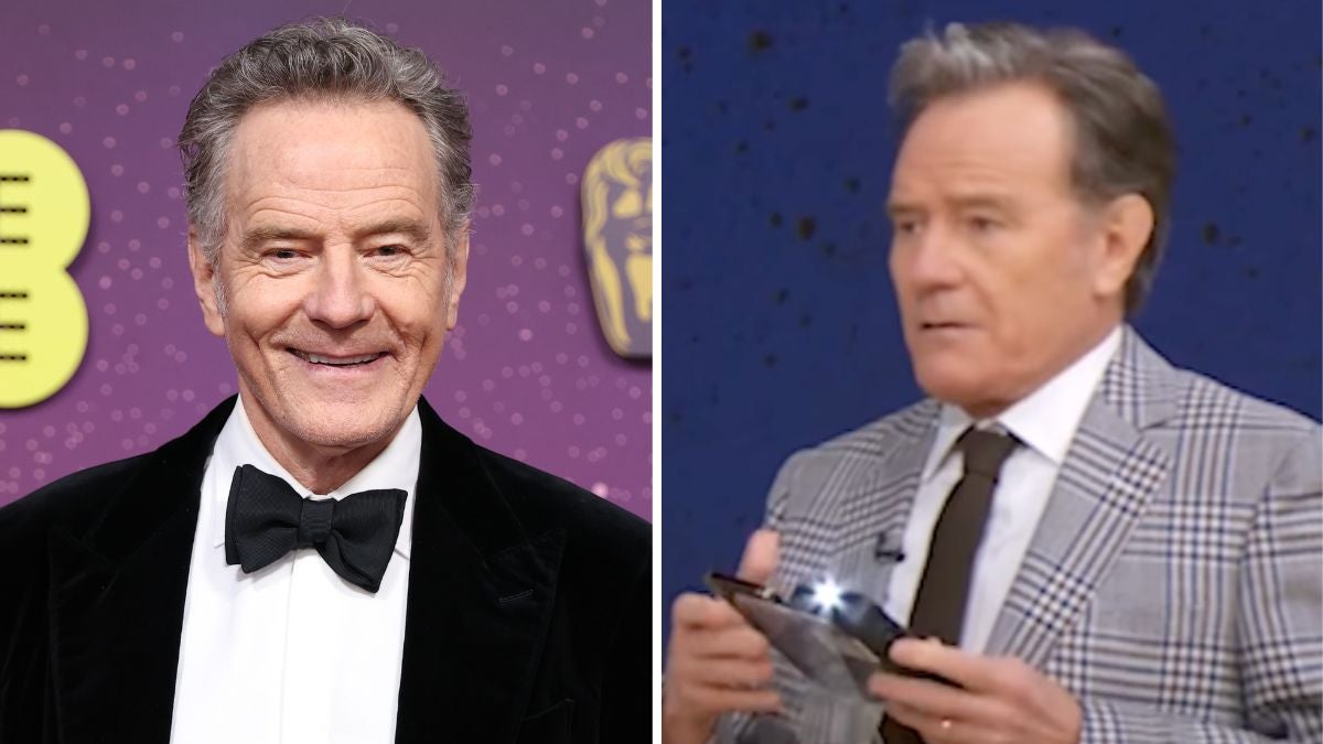 Bryan Cranston Sends 'GMA' Hosts Into a Frenzy After Admitting He Took Merch Mid-Interview | Video