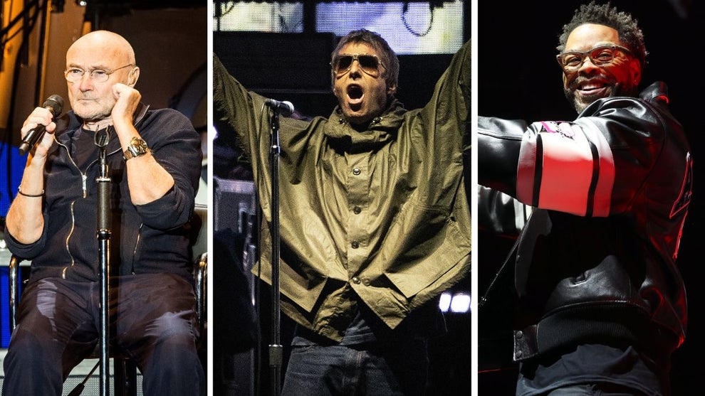 Phil Collins, Oasis, Wu-Tang Clan