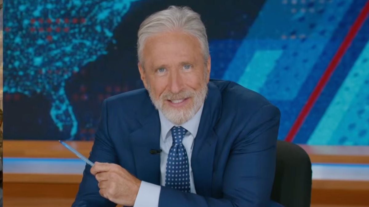 Jon Stewart Thinks He Looks a Lot Like the Patient in&hellip;