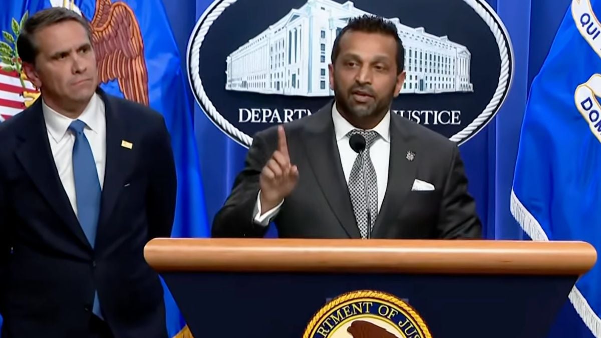 Kash Patel Engages in Tense Exchange With DC Reporter Over Question About Alleged Meltdown: ‘Don’t Cut Me Off’ | Video