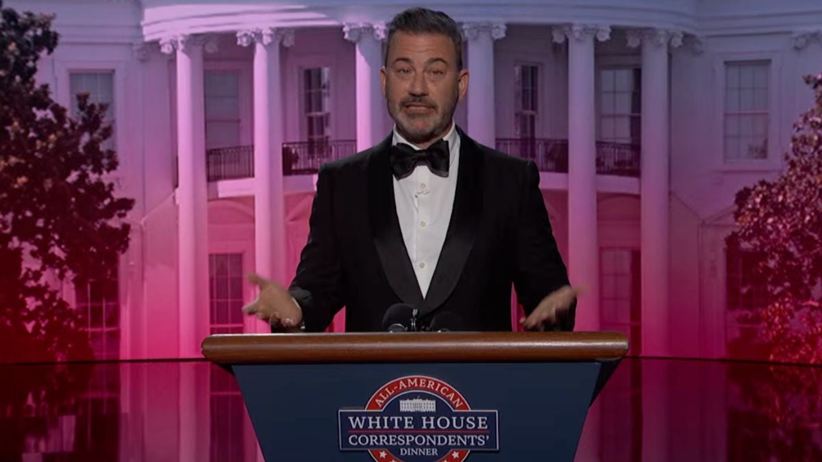 Jimmy Kimmel Tells the Jokes He Would’ve Done as Host of the White House Correspondents’ Dinner | Video