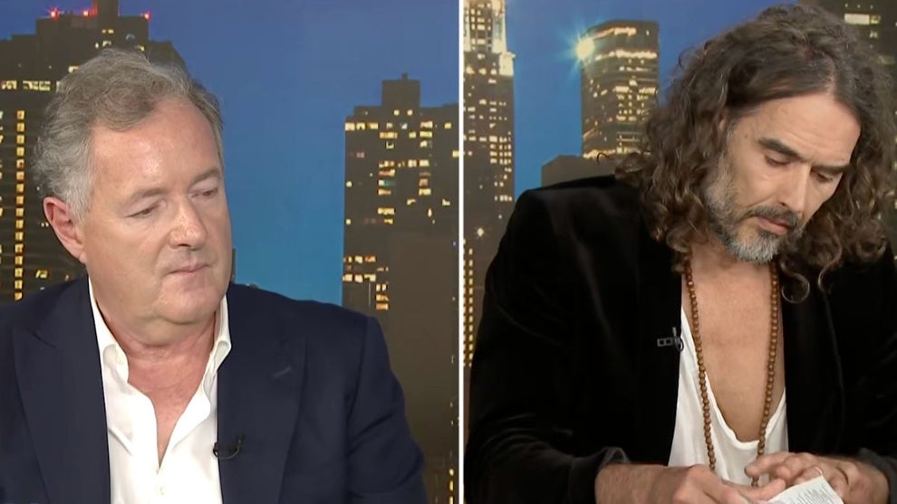 Piers Morgan, Russell Brand