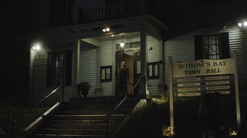Matthew Rhys in "Widow's Bay" Episode 1 (Apple TV)