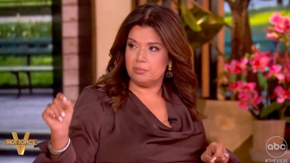 Ana Navarro on "The View" (Credit: ABC)