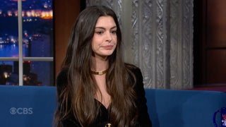 Anne Hathaway Dubs Stanley Tucci the ‘Diva’ of the ‘Devil Wears Prada’ Gang: ‘So Fussy About His Clothes’ | Video