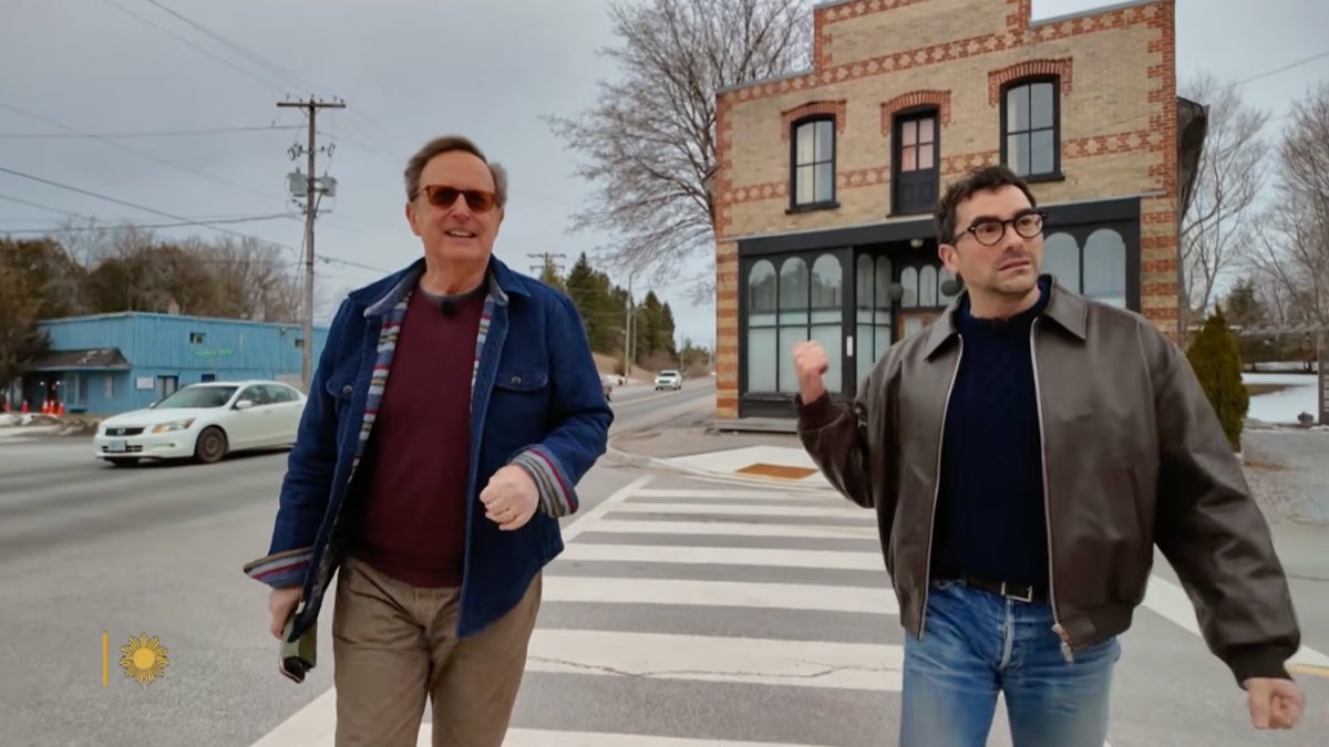 Dan Levy Tearfully Says He'd Considered a 'Schitt's Creek' Follow-Up Before Catherine O'Hara's Death | Video