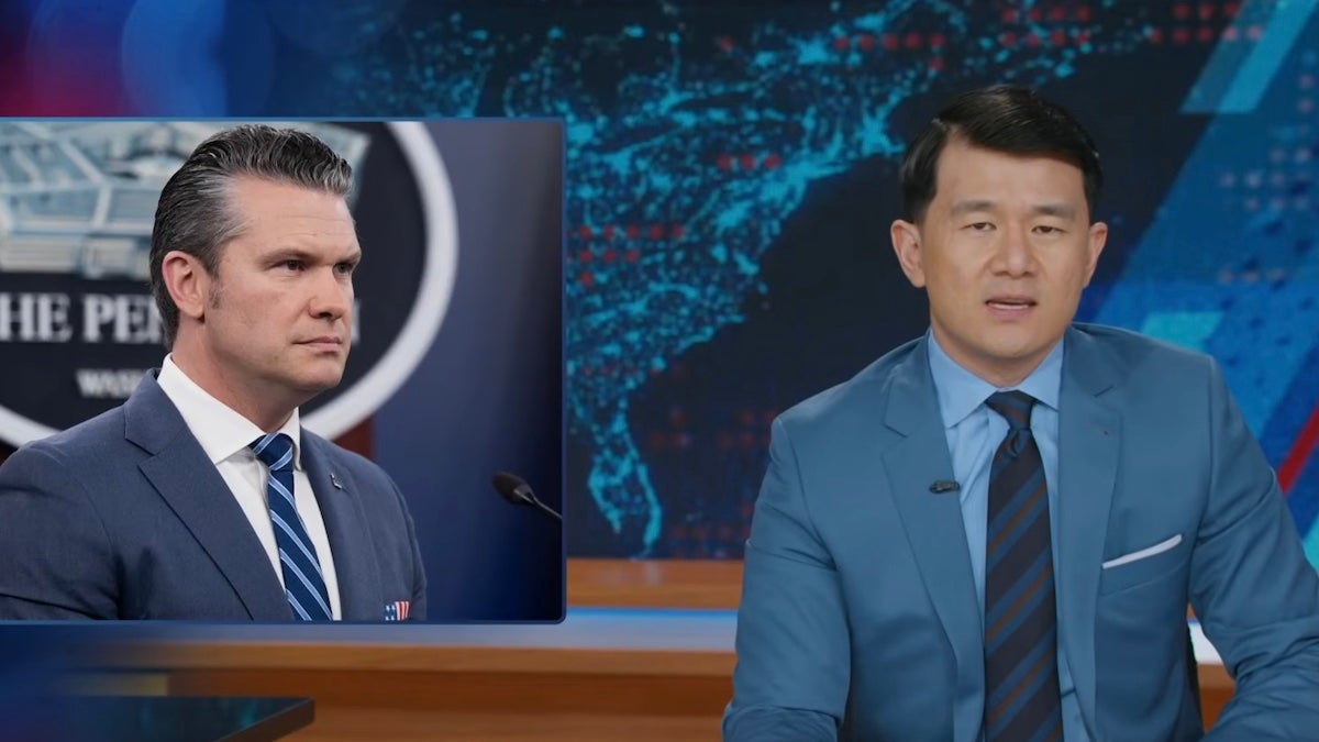 ‘The Daily Show’ Rags Pete Hegseth for Complaining About ‘Unpatriotic’ Fake News Media | Video