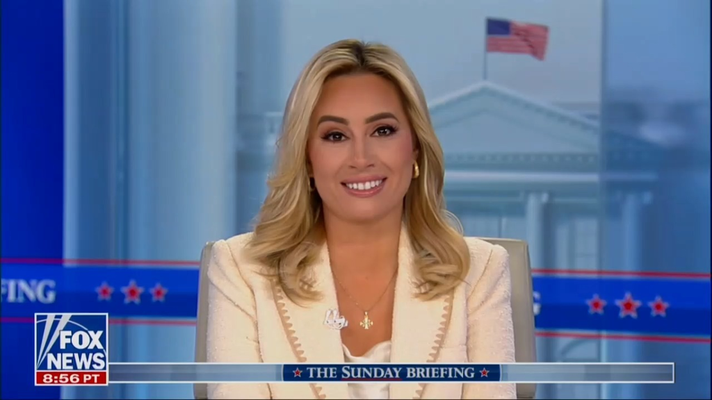 Fox News' Jacqui Heinrich balances covering the White House while anchoring "The Sunday Briefing." 