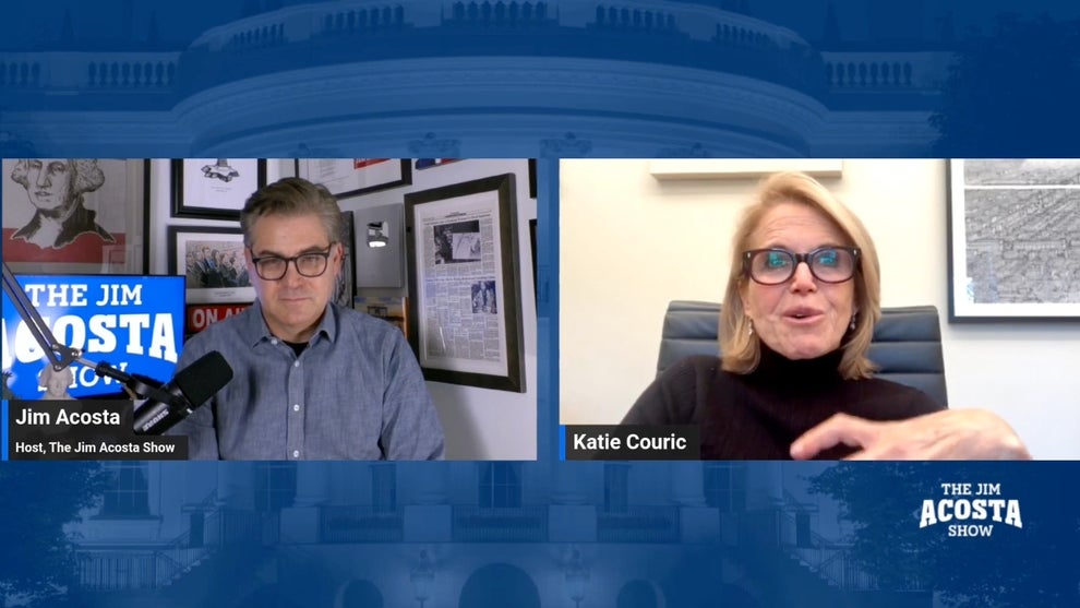 Katie Couric and Jim Acosta