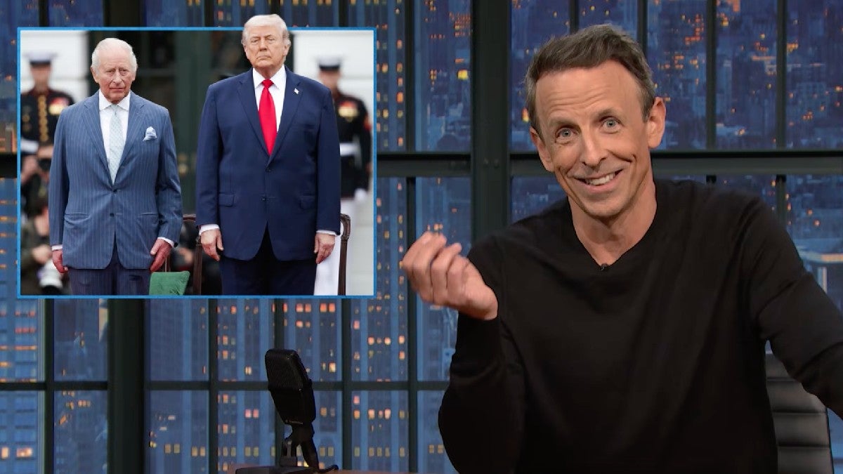 Seth Meyers Suspects King Charles’ Smart Humor Went Right Over Trump’s Head: ‘Like Sex With Melania, I Don’t Get It!’ | Video