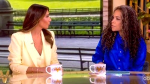 Alina Habba and Sunny Hostin on "The View" (Credit: ABC)